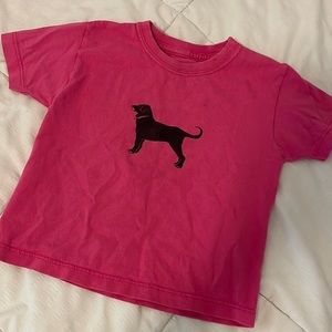 The Black Dog Martha's Vineyard Pink 2T Shirt